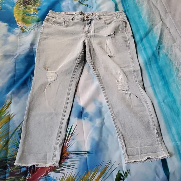 Women jeans 👖 seven7 slim fit. Stretch. Straight leg.size 14 - Picture 3 of 4